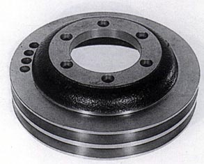 0122 | POLEA SUPLEMENTO CIGUEÑAL 2 CANALES INDUSTRIA ARGENTINA