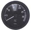 0127 | CUENTAVUELTAS 12 V. ESCALA 100-3000 RPM VDO