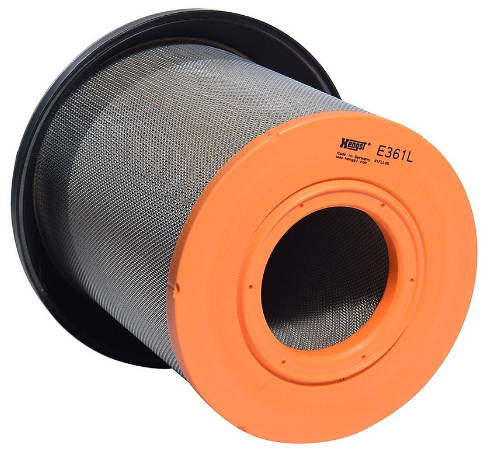 0409 | FILTRO DE AIRE CON TAPA HENGST