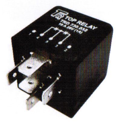 0538 | CAJA DE DIODOS 10/28V. / 5 TERMINALES / 1 AMP. TOP RELAY
