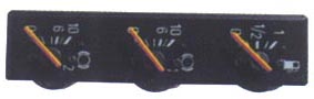0765 | INSTRUMENTAL COMBINADO / MARCADOR DE COMBUSTIBLE Y 2 PRESION DE AIRE WILLTEC