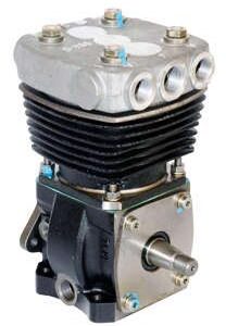 0790 | COMPRESOR WABCO 90MM. REFRIGERADO A AGUA DESCARGA DE ACEITE LATERAL BEL-AR