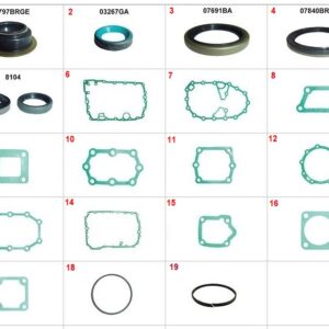 10273 | JGO. JUNTAS CAJA DE CAMBIOS CON RETENES / COMPLETO SABO