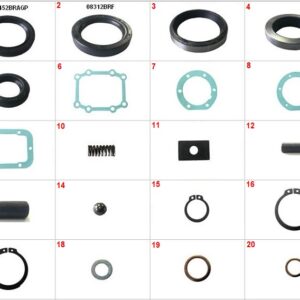 10549 | JGO. JUNTAS CAJA DE CAMBIOS CON RETENES / COMPLETO SABO