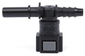 10885 | CONECTOR SALIDA FILTRO COMBUSTIBLE "T" 7.89MM X 6 INDUSTRIA ARGENTINA