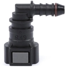 10887 | CONECTOR SALIDA FILTRO COMBUSTIBLE A 90º HEMBRA 9.49MM INDUSTRIA ARGENTINA