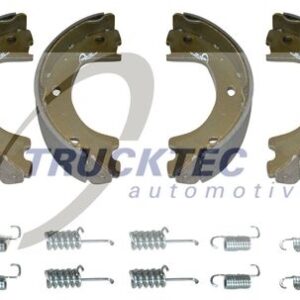 11112 | JGO. PATINES DE FRENO DE MANO CON RESORTES Y CINTAS TRUCKTEC