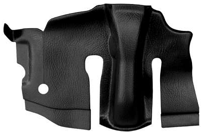 11176 | CUBIERTA INFERIOR PEDALES / NEGRO RESERPLASTIC