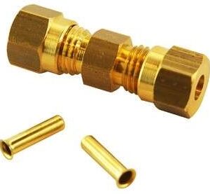 11323 | UNION DOBLE COMPLETA PARA TUBO DE 6MM. CON INSERTO CIPEC