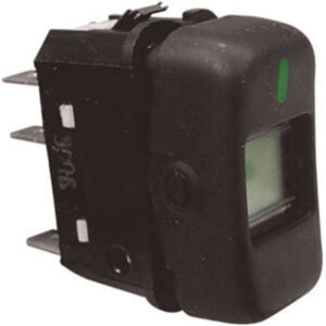 11399 | TECLA 24V. / 1 PUNTO / 6 TERMINALES / MARRON / FARO ANTINIEBLA UNIVERSAL