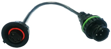 11502 | CABLE PARA CONVERSION DE SENSOR INDUCTIVO DE 4 TERMINALES CHATOS A 4 TERMINALES REDONDOS SENSORAUTO