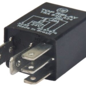 11509 | MINIRELAY AUXILIAR 24V. REVERSOR CON RESISTOR / 5 TERMINALES / 20/30 AMP TOP RELAY