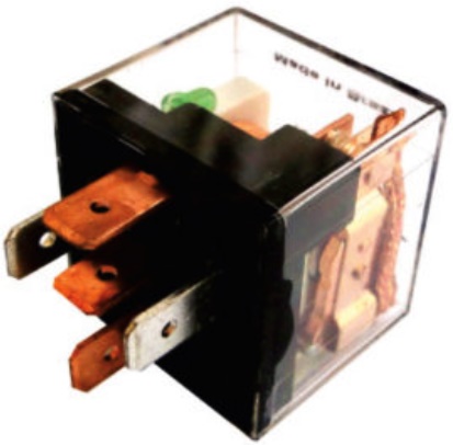 11510 | RELAY AUXILIAR 24V. / 5 TERMINALES / 30/40 AMP. TOP RELAY