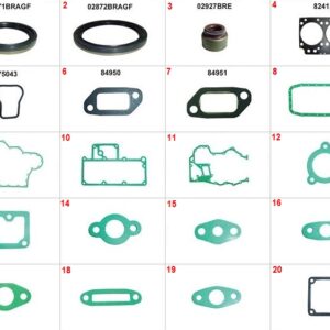 11972 | JGO. JUNTAS MOTOR COMPLETO / SIN ORINGS DE CAMISA SABO