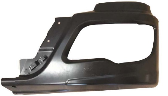 11986 | PUNTERA PARAGOLPE SIN SPOILER LADO IZQUIERDO / CHAPA IMP.