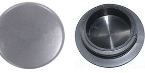 11993 | TAPON PARAGOLPES DIAM. EXT. 65MM. / COLOR NEGRO IMP.