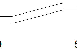 1209 | BARRA DIRECCION CORTA 680MM. MECANICA / TIPO REFORMA CESCA