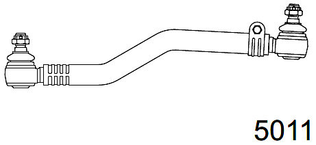 1223 | BARRA DIRECCION CORTA 458MM. HIDRAULICA CESCA