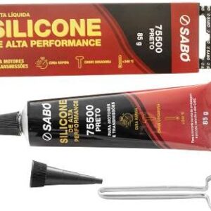 12330 | JUNTA LIQUIDA SILICONA COLOR NEGRO SABO