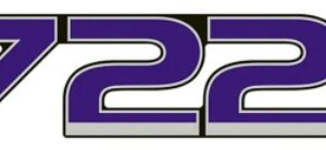 12410 | EMBLEMA FRONTAL "1722e" IMP.
