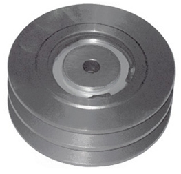 12653 | POLEA TENSOR CORREA COMPRESOR COMPLETA / 2 CANALES EN V PALAZZOLO