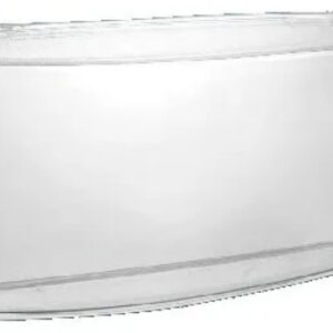 12748 | LENTE O VIDRIO OPTICA DERECHA TIPO CIBIE / CON BURLETE Y GRAMPAS VIC