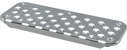 13393 | TAPETE ESTRIBO DERECHO E IZQUIERDO/ GRIS PIEZAS METALICAS BONFANTI