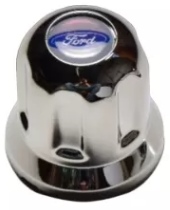 13399 | CUBRE TUERCA 33MM. X 10 UNIDADES CON LOGO FORD INDUSTRIA ARGENTINA