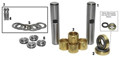 13691 | REP. PUNTA DE EJE COMPLETA STD 33.00MM VANNUCCI