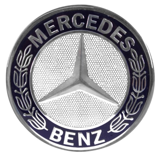 14717 | EMBLEMA CAPOT «MERCEDES BENZ» / FIJACION CON CINTA AUTOADHESIVA 3M BONFANTI
