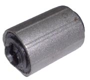 1495 | BUJE ALTERNADOR LARGO ESTRIADO SILENT-BLOCK / LARGO 37MM. INDUSTRIA ARGENTINA