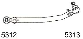 1896 | BARRA DIRECCION CORTA 824MM. TIPO REFORMA CESCA
