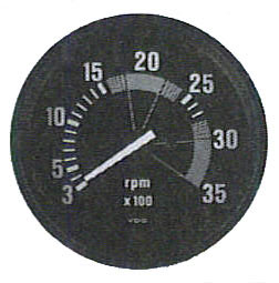 2270 | CUENTAVUELTAS 24 V. ESCALA 300-3500 RPM WILLTEC