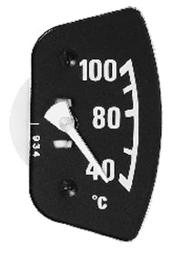 2476 | MARCADOR TEMPERATURA 24 V. / ESCALA 40-100 ºC VDO