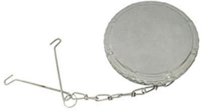 2672 | TAPA TANQUE DE COMBUSTIBLE SIN LLAVE CON CADENA / RECTANGULAR CHAPA UNICK