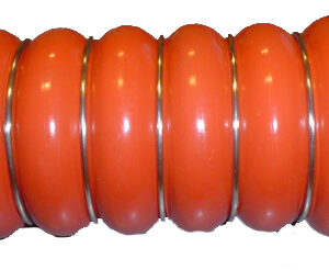 3485 | MANGUERA INTERCOOLER SILICONA ROJA C/INTERIOR NEGRO 80 X 85 X 215 MM. TF&P TECHNOLOGY