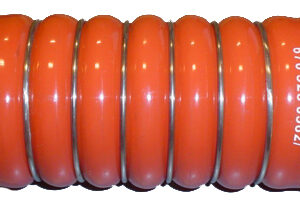 3489 | MANGUERA INTERCOOLER SILICONA ROJA C/INTERIOR NEGRO 70 X 235 MM. TF&P TECHNOLOGY