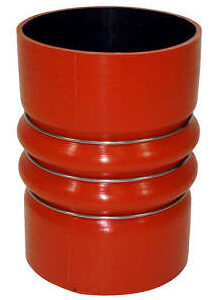 3495 | MANGUERA INTERCOOLER SILICONA ROJA C/INTERIOR NEGRO 100 X 152 MM. TF&P TECHNOLOGY