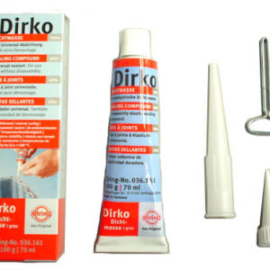 3772 | TUBO DOSIFICADOR 70 ML PASTA SELLANTE ELASTICA PERMANENTE DIRKO ELRING