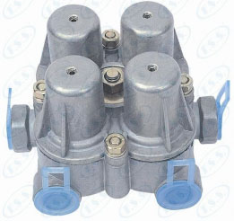 3819 | VALVULA PROTECTORA 4 CIRCUITOS KNORR TIPO AE4428 F.S.S