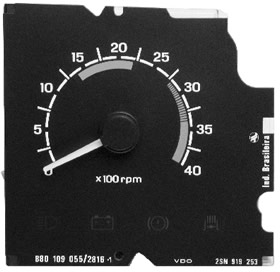 3950 | CUENTAVUELTAS 12V. 4000 RPM VDO