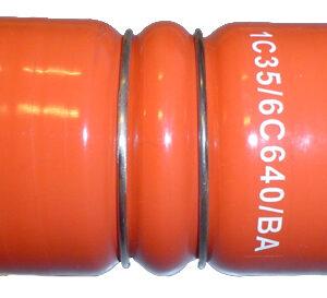 4594 | MANGUERA INTERCOOLER SILICONA ROJA 63 X 80 MM. TF&P TECHNOLOGY