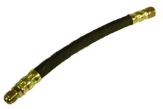 4890 | FLEXIBLE DESCARGA DE AIRE DE COMPRESOR DE AIRE MACHO Y HEMBRA / LARGO 420MM. / MANGUERA ALTA TEMPERATURA INDUSTRIA ARGENTINA