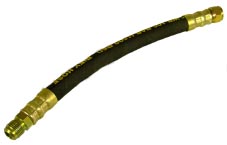 4891 | FLEXIBLE DESCARGA DE AIRE COMPRESOR DE AIRE MACHO Y HEMBRA / LARGO 370MM. / MANGUERA ALTA TEMPERATURA INDUSTRIA ARGENTINA