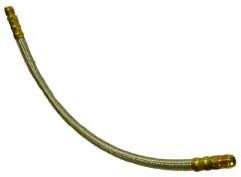 4893 | FLEXIBLE DESCARGA DE AIRE DE COMPRESOR DE AIRE MACHO Y HEMBRA / LARGO 420MM. / MANGUERA TEFLON INDUSTRIA ARGENTINA