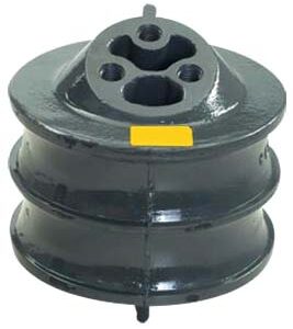 5075 | SOPORTE MOTOR DELANTERO / R10 X 1.5MM. / 3 AGUJEROS DE FIJACION SUPORTE REI