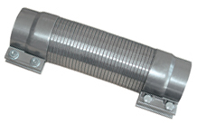 5147 | FLEXIBLE ESCAPE CON ABRAZADERAS / 3 1/2” X 340MM. TF&P TECHNOLOGY