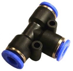 5318 | ACOPLE RAPIDO TEE 8MM. PLASTICO TKL