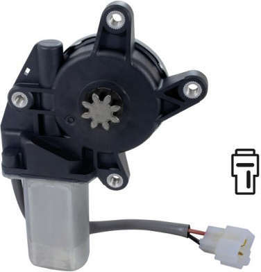 5904 | MOTOR 24V. 8 DIENTES PARA MAQUINA LEVANTA CRISTAL DERECHA MICRO
