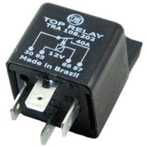 6039 | RELAY AUXILIAR 12V. / BOCINA / 4 TERM. DNI